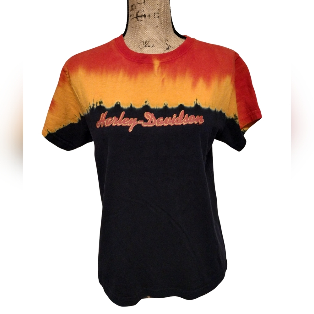 Harley Davidson Vintage 03 Tye Dye Shirt Women's Size L